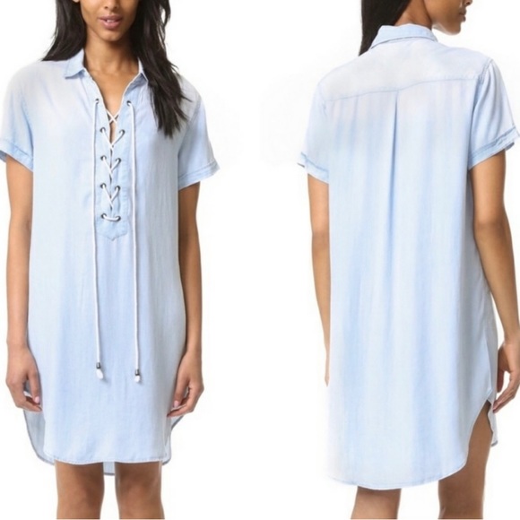 RAILS DENIM DRESS L - Picture 1 of 2